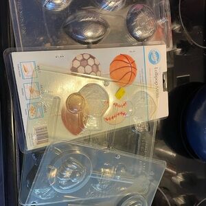 Sports Ball Lollipop Molds